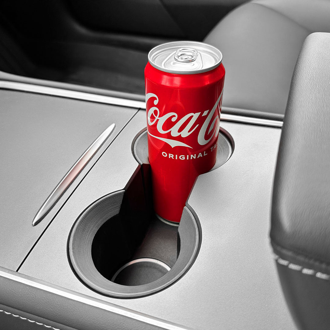 Cup holder insert 330ml cans - Tesla Model 3 / Y