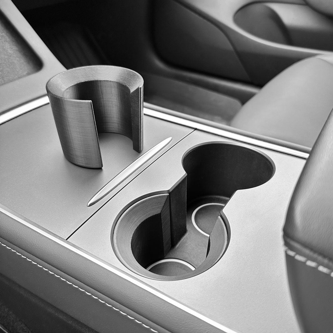 Cup holder insert 330ml cans - Tesla Model 3 / Y