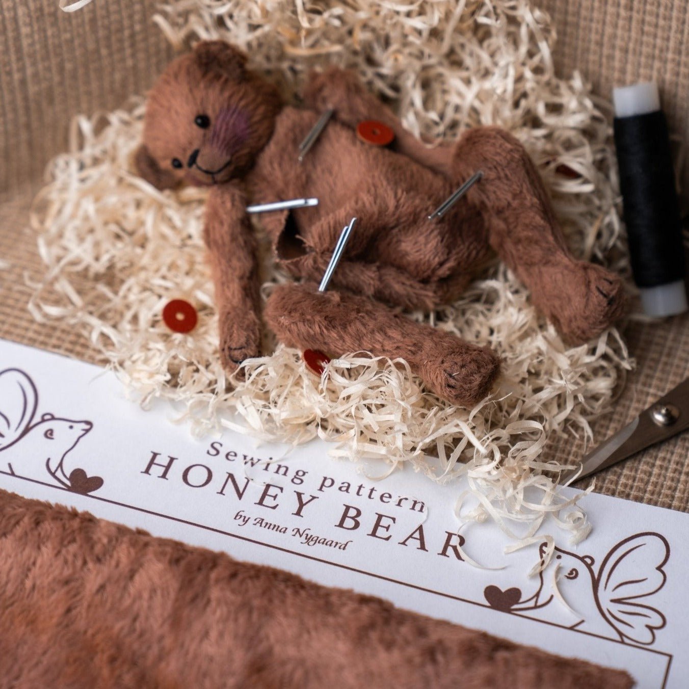 DIY Honey Bear Kit - Physical Hobby Box - Anna's Bearnest - Hobby Box - Anna's Bearnest