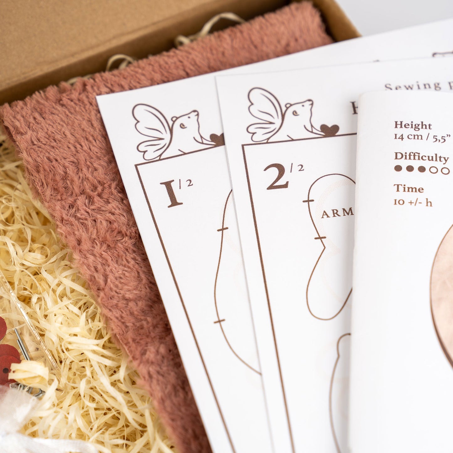 Honey Bear - Physical DIY Hobby Kit Box - Anna's Bearnest - Hobby Box - Anna's Bearnest