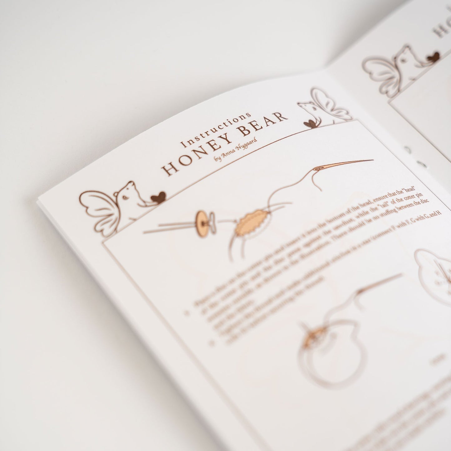 Honey Bear - Physical DIY Hobby Kit Box - Anna's Bearnest - Hobby Box - Anna's Bearnest
